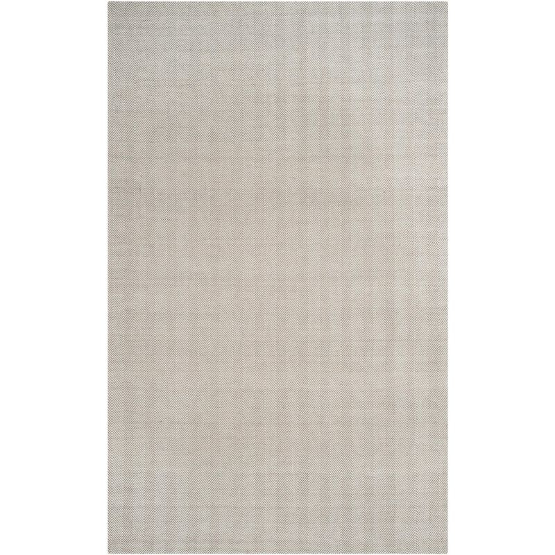 Marbella MRB721 Hand Loomed Indoor Area Rug - Silver - 5'x8' - Safavieh