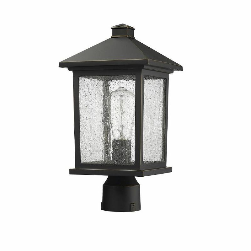 Z-Lite Portland 1 - Light Post Light in  Black