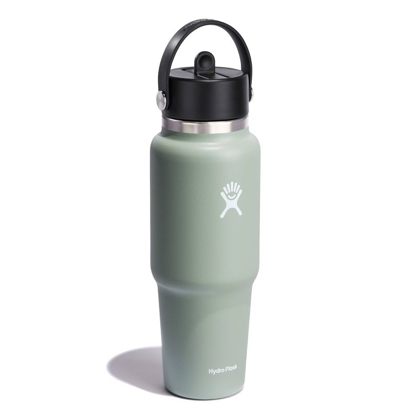 Hydro Flask 32oz Wide Mouth Flex Straw Travel Bottle - Agave