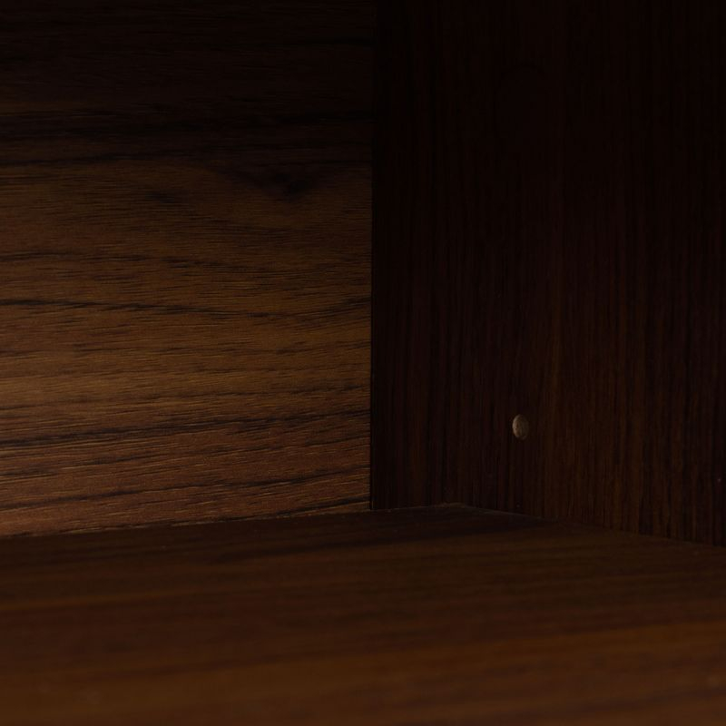 Aurelio 1 Shelf Media Stand - Walnut - Safavieh