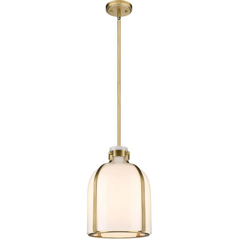 Z-Lite Pearson 1 - Light Chandelier in  Rubbed Brass