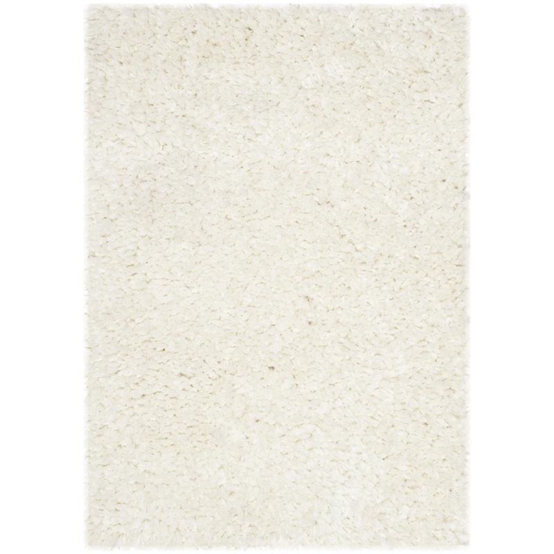 Popcorn Shag SG267 Hand Tufted Indoor Accent Rug - Ivory - 2'x3' - Safavieh