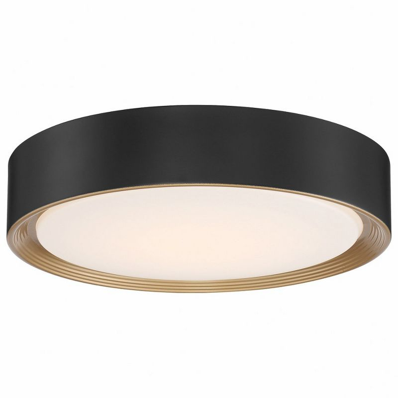 Access Lighting Malaga 1 - Light Flush Mount in  Matte Black