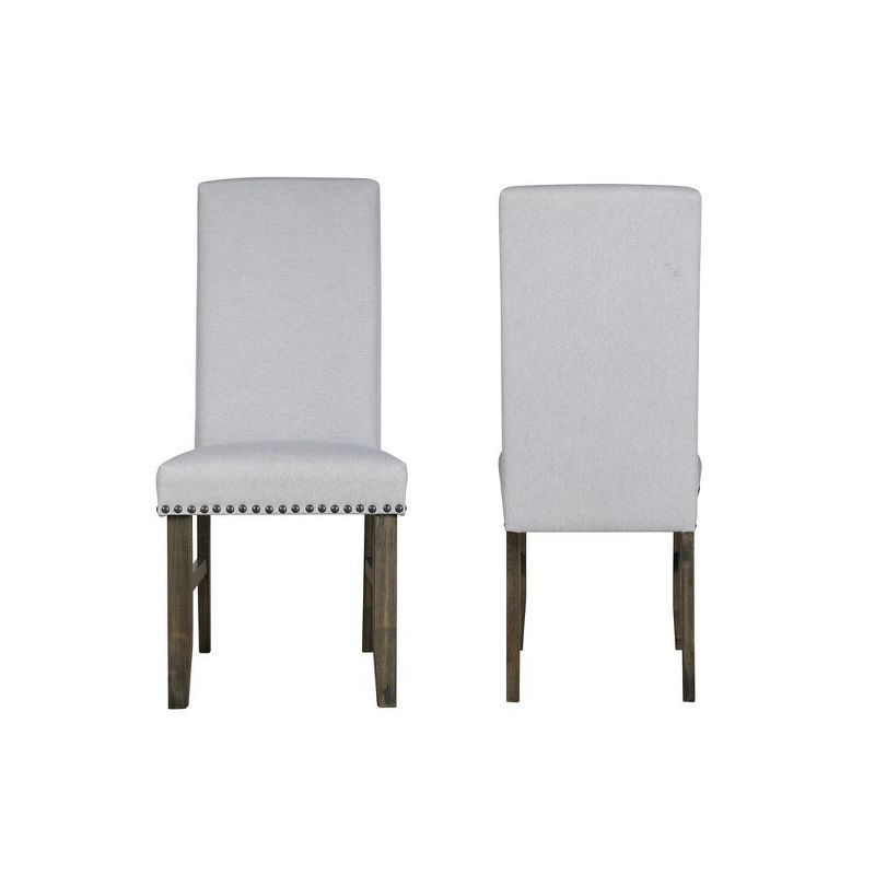 New Classic Furniture, Julius Upholstered Dining Chair (2 Per Carton)-Walnut