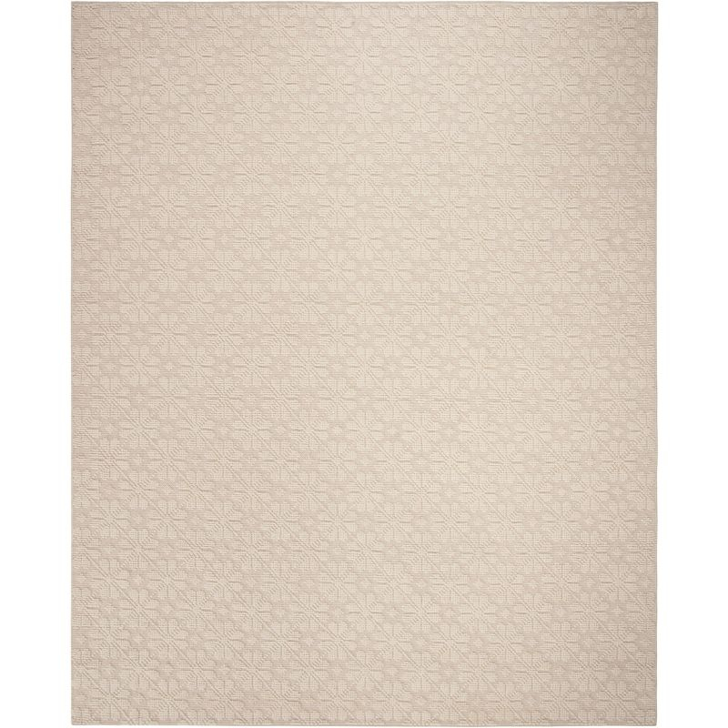 Martha Stewart Vermont - MSR3503 - Indoor Hand Woven Area Rugs - Ivory - 6'x9'