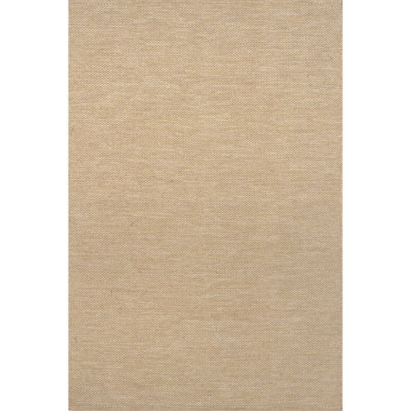 Nuloom Alessi Hand Woven Cotton Indoor Area Rug, 6' x 9', Beige
