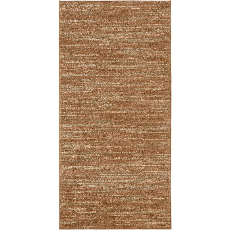 Nourison Essentials Easy Care Indoor Outdoor Area Rug - Rust 2' x 4'