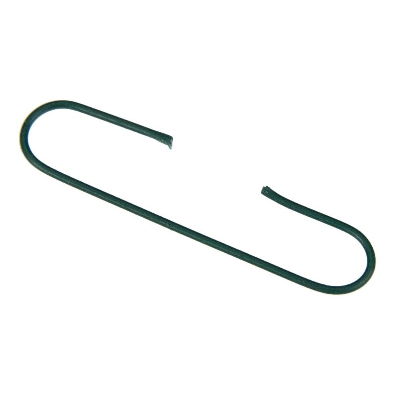 Northlight Seasonal Club Pack of 100 Forest Green Christmas Ornament Hooks 1.5"