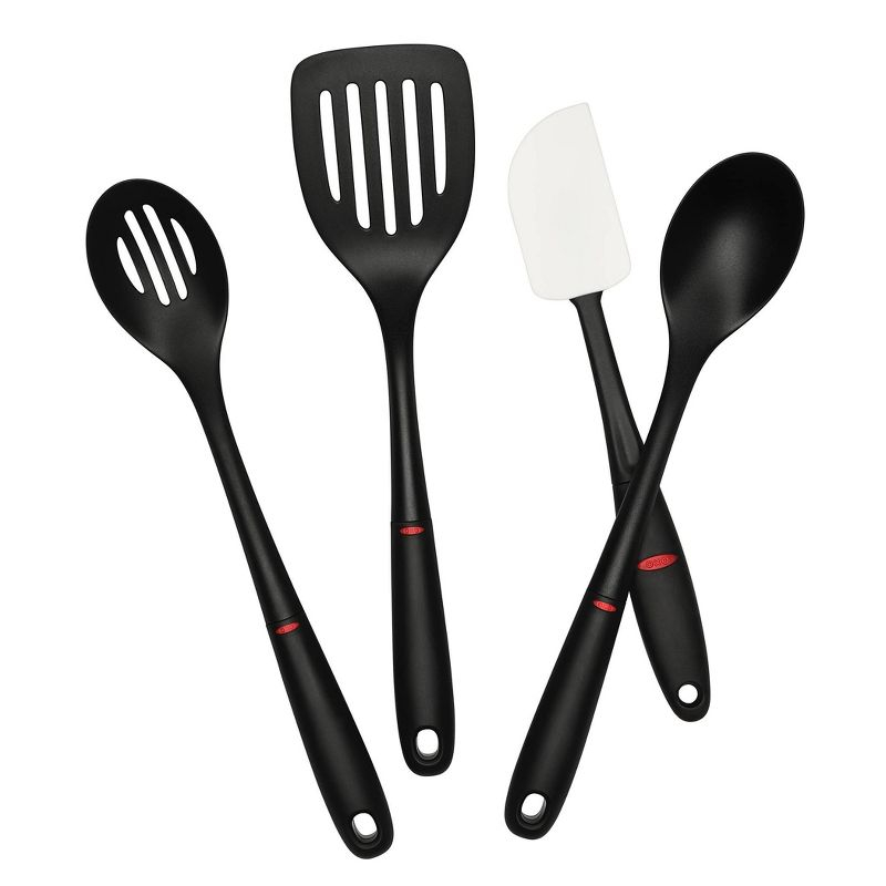 OXO 17pc Culinary and Utensil Set: Kitchen Utensils, Nylon & Stainless Steel, Adult Cooking Tools, Hand Wash