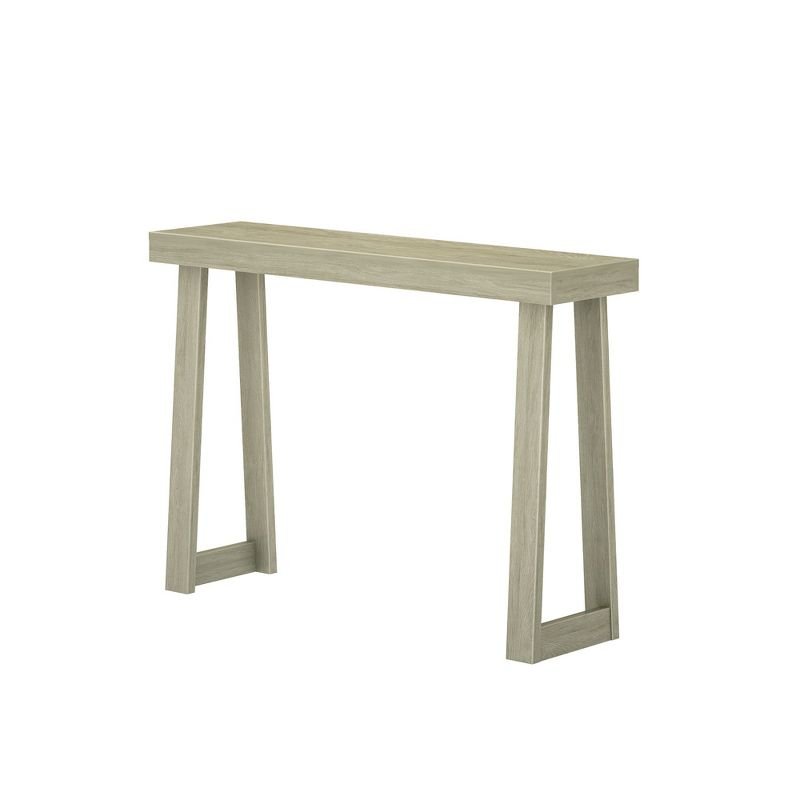 Plank+Beam 46" Classic Console Table, Solid Wood Entryway Table, Foyer Tables, Narrow Console Tables, Seashell