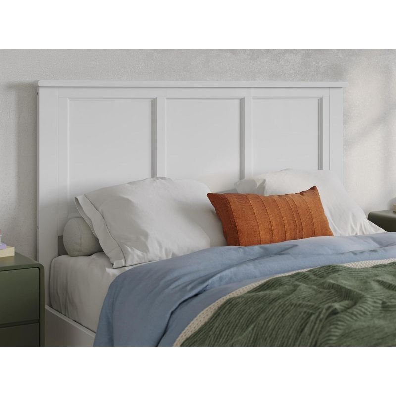 AFI Furnishings Madison Full Headboard with Turbo Charger in White