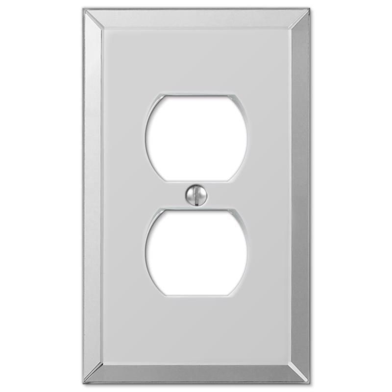 Amerelle No Subject 1 - Gang Duplex Outlet Standard Wall Plate
