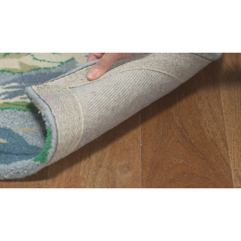 Soho SOH849 Hand Tufted Accent Rug - Blue/Multi - 3'6"x5'6" - Safavieh.