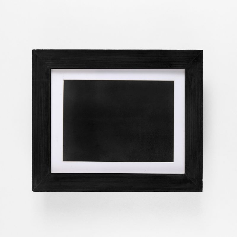 The Lakeside Collection Interchangeable Artwork Frame With Storage 5" x 7", 8.5" x 11", 9" x 12" - 9" x 12" Black
