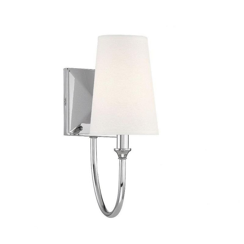 Savoy House Cameron 1 - Light Wall Light in  Polished Nickel