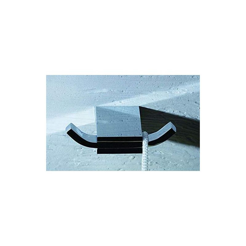 Aqua Fino Double Wall Mount Robe Hook