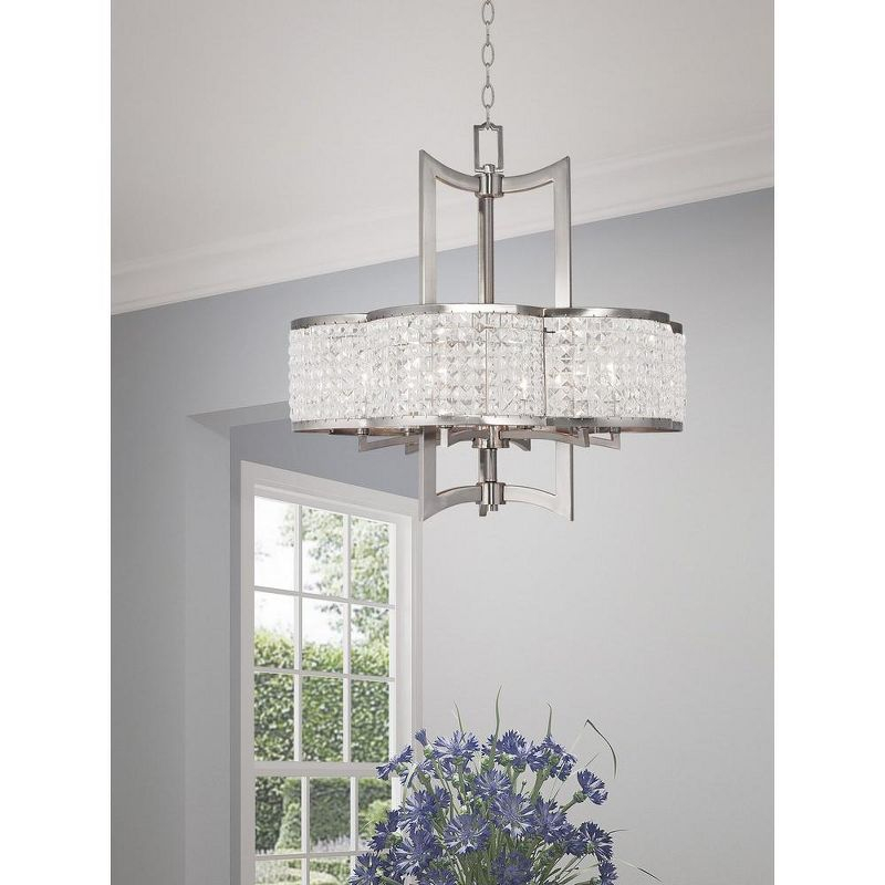 Livex Lighting Grammercy 6 - Light Chandelier in  Brushed Nickel