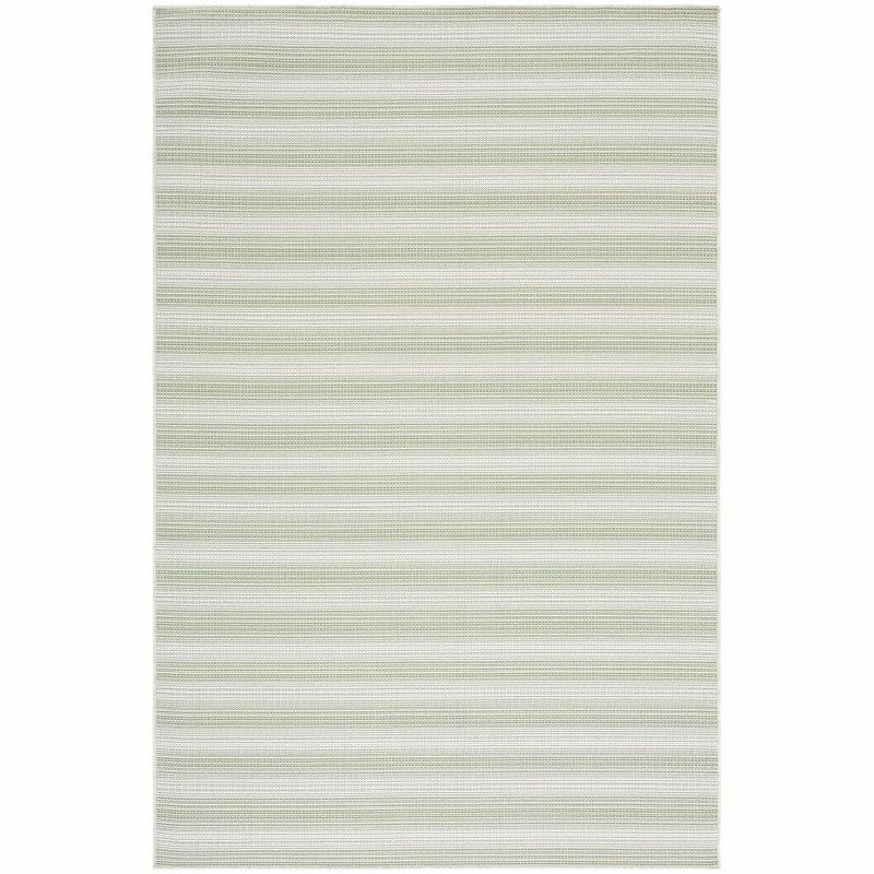 Hampton HTN231 Power Loomed Indoor/Outdoor Area Rug - Olive Green/Ivory - 8'9"x11'9" - Safavieh.