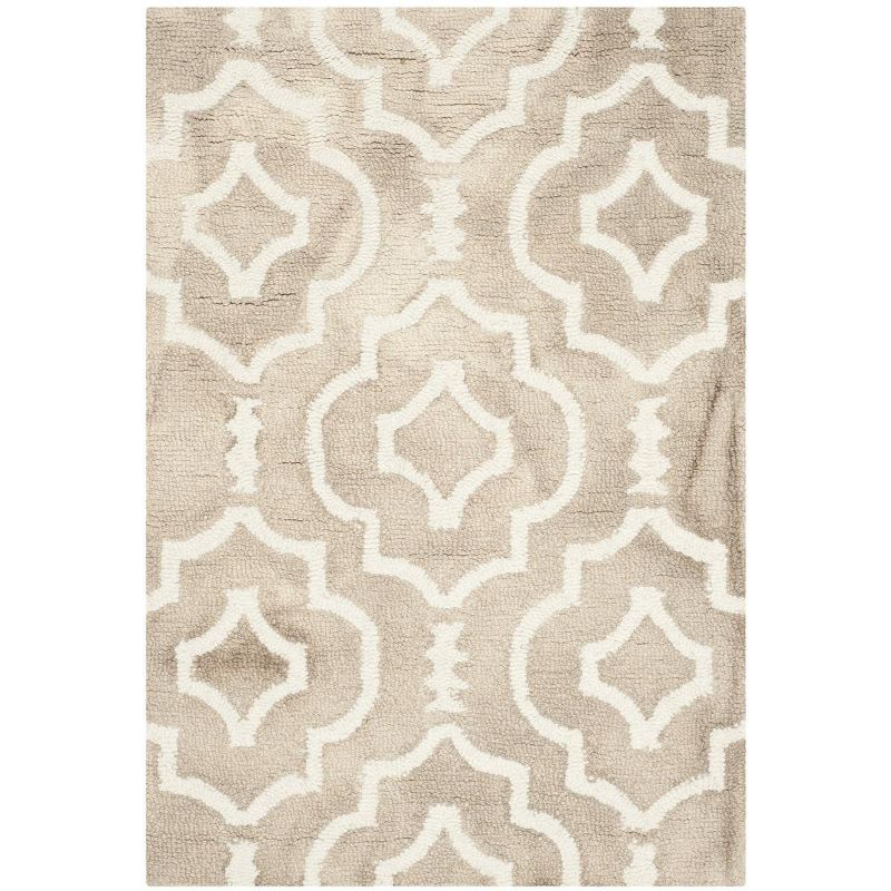 Dip Dye DDY538 Hand Tufted Indoor Accent Rug - Beige/Ivory - 2'x3' - Safavieh