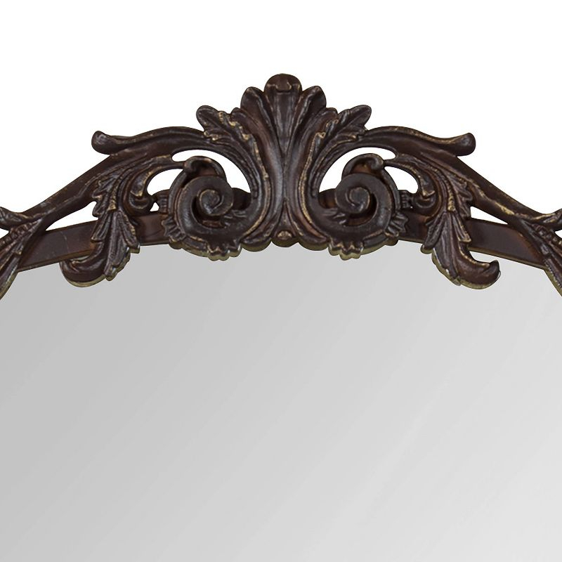 19" x 30.7" Arendahl Traditional Arch Decorative Wall Mirror Bronze - Kate & Laurel All Things Decor