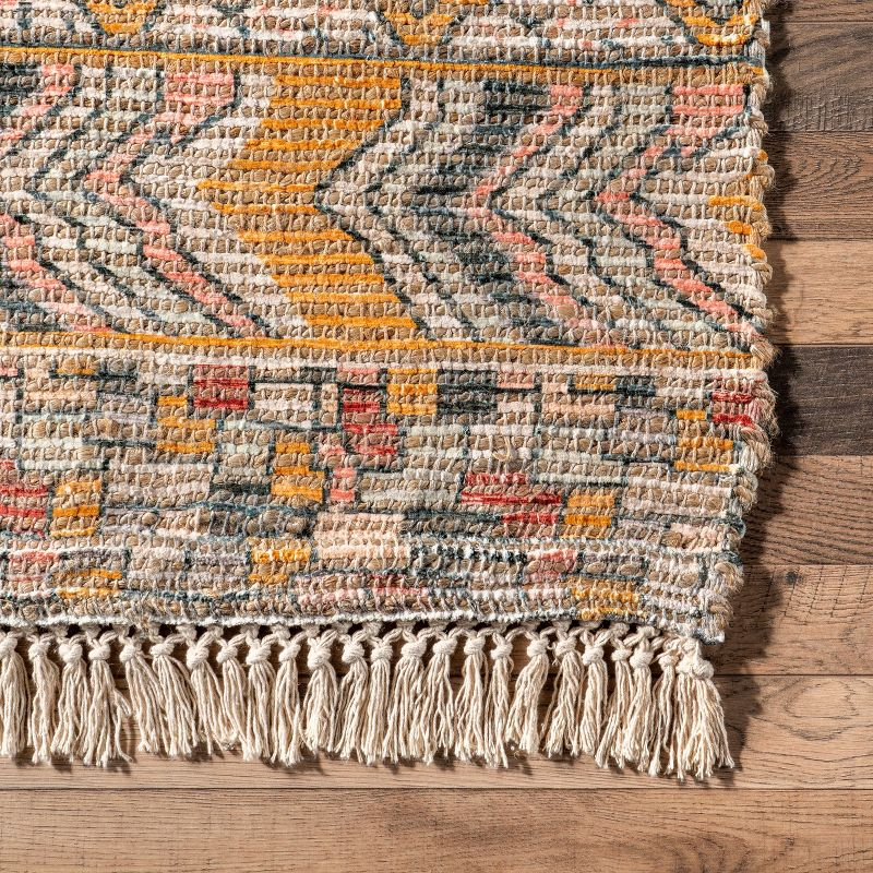 nuLOOM Hermina Southwestern Tasseled Area Rug, 3' x 5', Multicolor