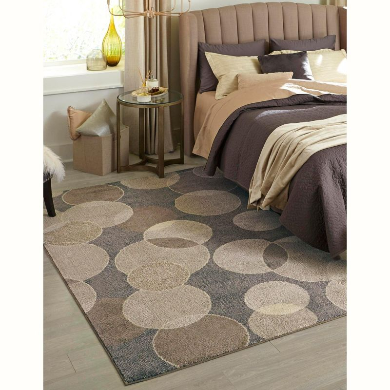 Unique Loom 8' 0 x 10' 0 Gray Chromatic Seaside Area Rug