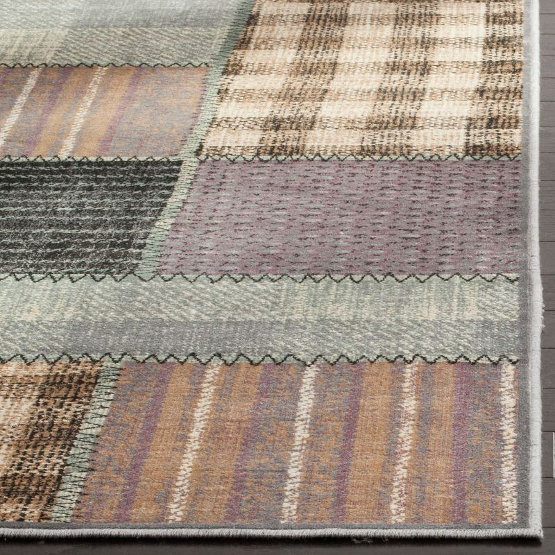 Vintage VTG107 Power Loomed Area Rug - Light Blue - 6'7"x9'2" - Safavieh.
