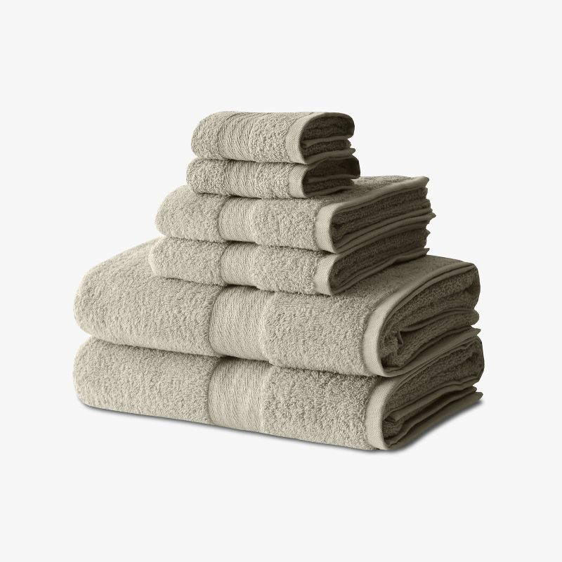 True Classics 6-Piece Bath Set, Tan