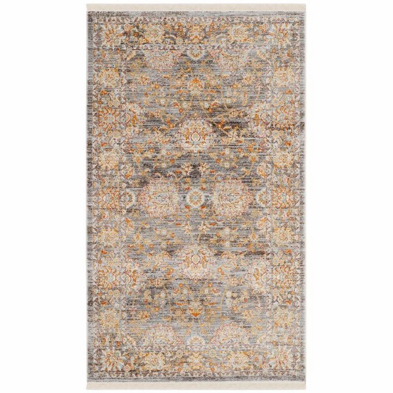 Vintage Persian VTP469 Power Loomed Indoor Accent Rug - Light Brown/Multi - 3'x5' - Safavieh