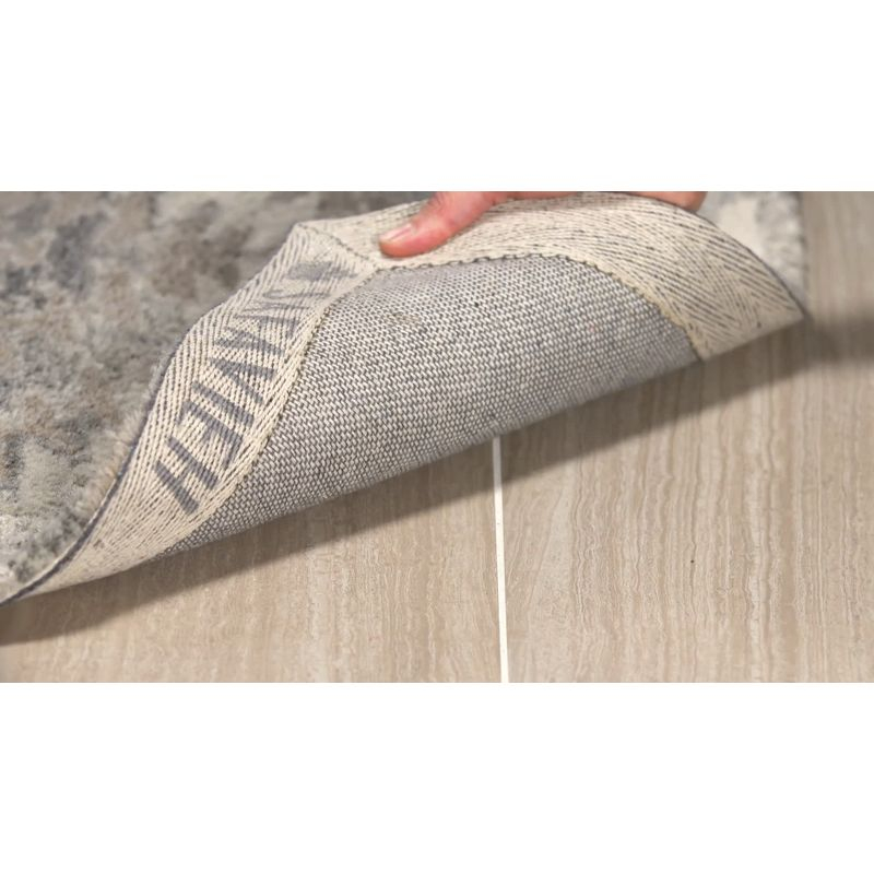 Wyndham WYD802 Hand Tufted Indoor Area Rug - Grey/Taupe - 5'x8' - Safavieh