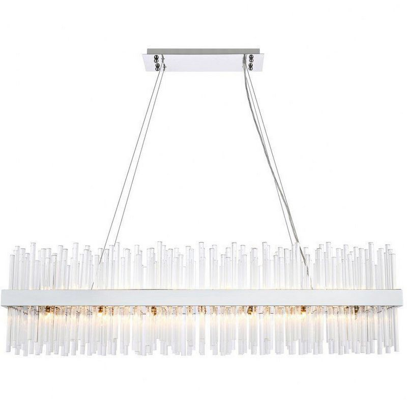 Elegant Lighting Dallas 28 - Light Chandelier in  Chrome