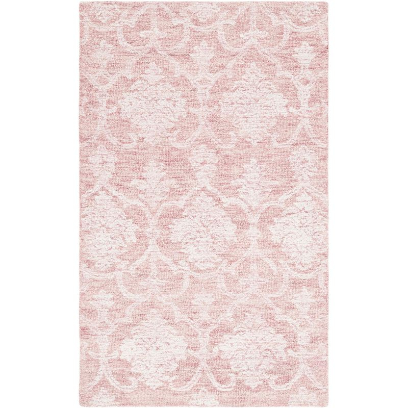 Metro MET996 Hand Tufted Indoor Accent Rug - Pink/Ivory - 3'x5' - Safavieh