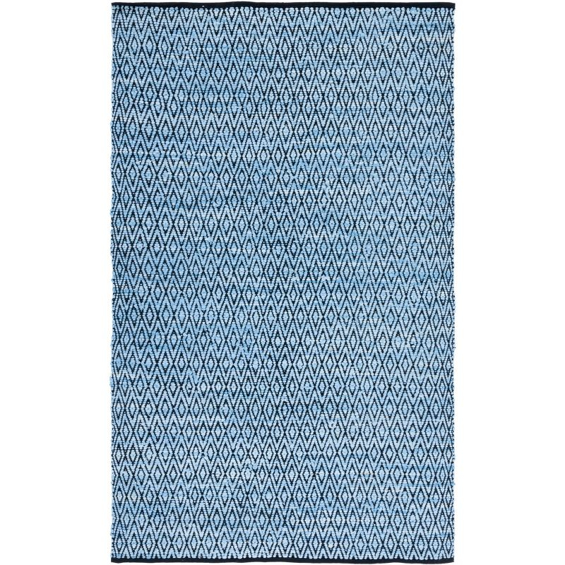 Montauk MTK621 Hand Woven Area Rug - Green/Black - 5'x8' - Safavieh.
