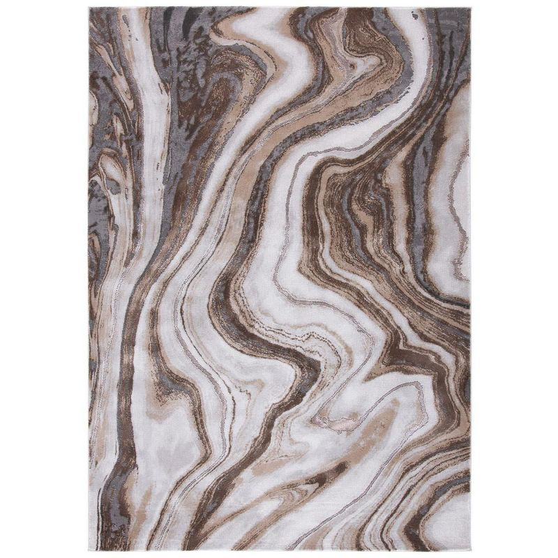 Craft CFT819 Loomed Indoor Area Rug - Gold/Grey - 4'x6' - Safavieh