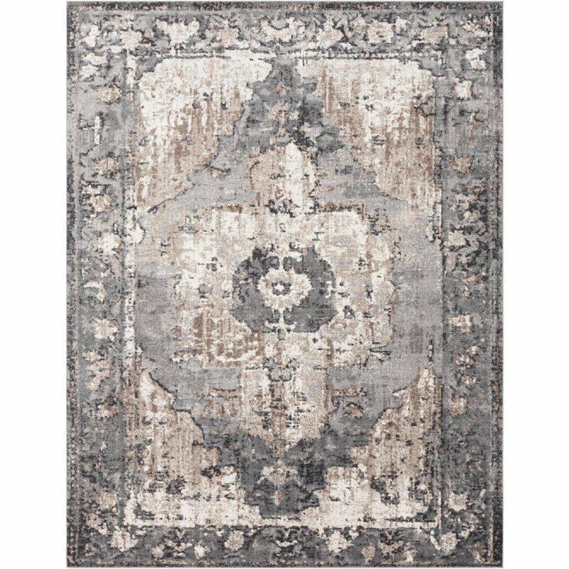 Hauteloom Runner Area Rug  Charcoal