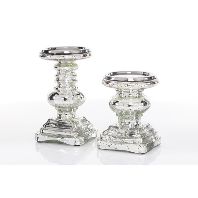 Traditional Candle Holder Set 2ct - Olivia & May