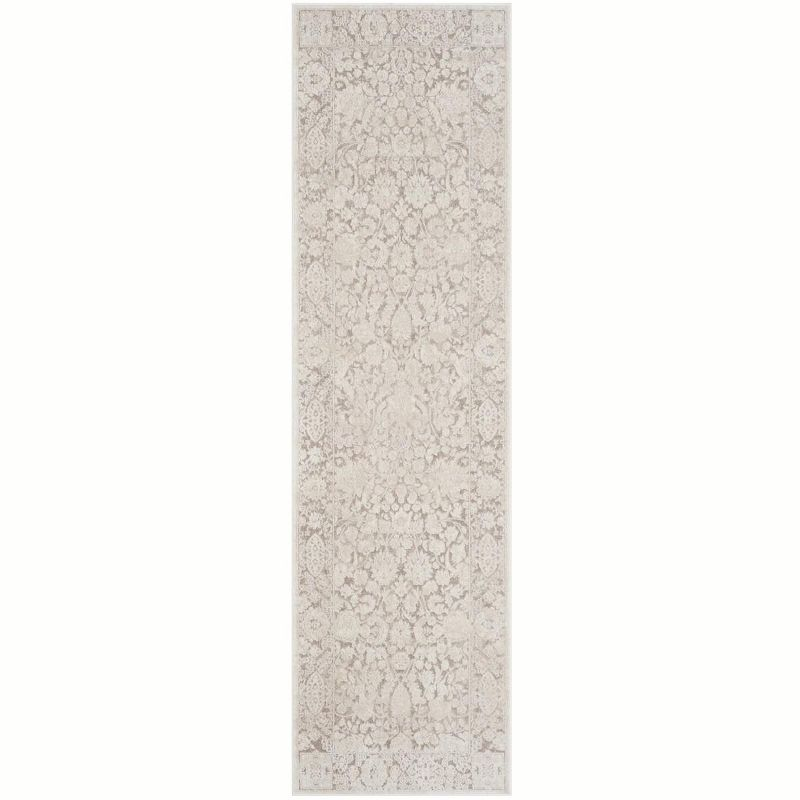 Reflection RFT667 Power Loomed Indoor Runner Rug - 2'3"x8' - Beige/Cream - Safavieh