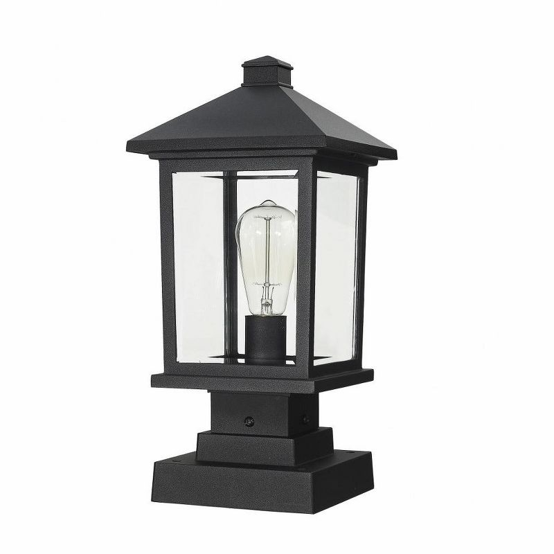 Z-Lite Portland 1 - Light Lantern in  Black
