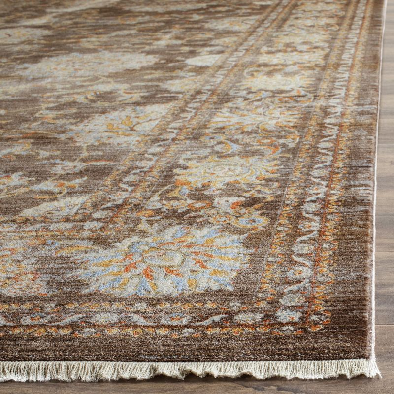 Vintage Persian VTP469 Power Loomed Indoor Accent Rug - Brown/Multi - 3'x5' - Safavieh