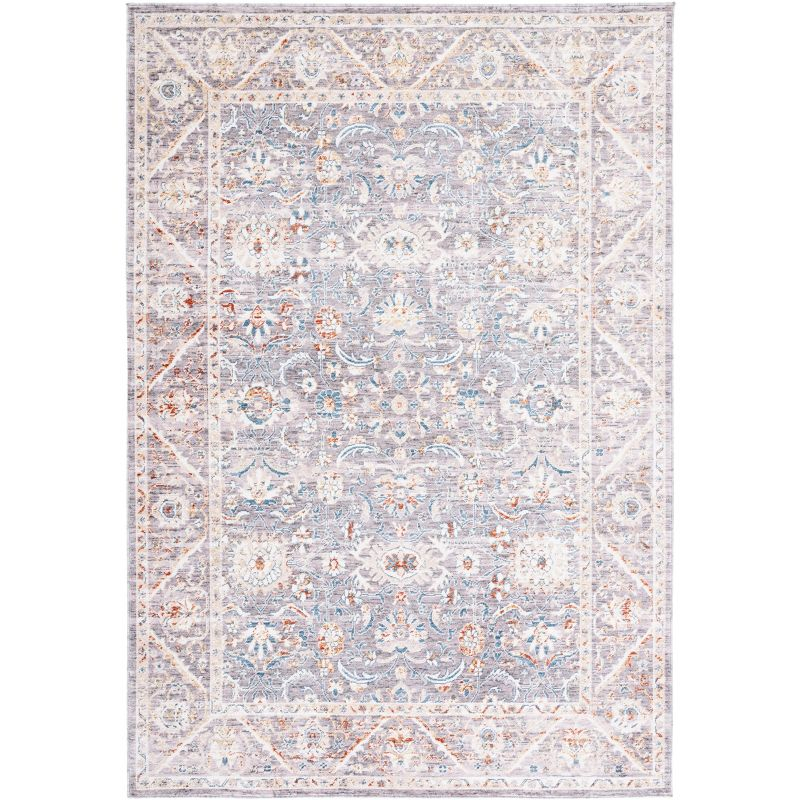 Olympia OPA210 Power Loomed Indoor Accent Rug - 4'x6' - Grey/Ivory - Safavieh