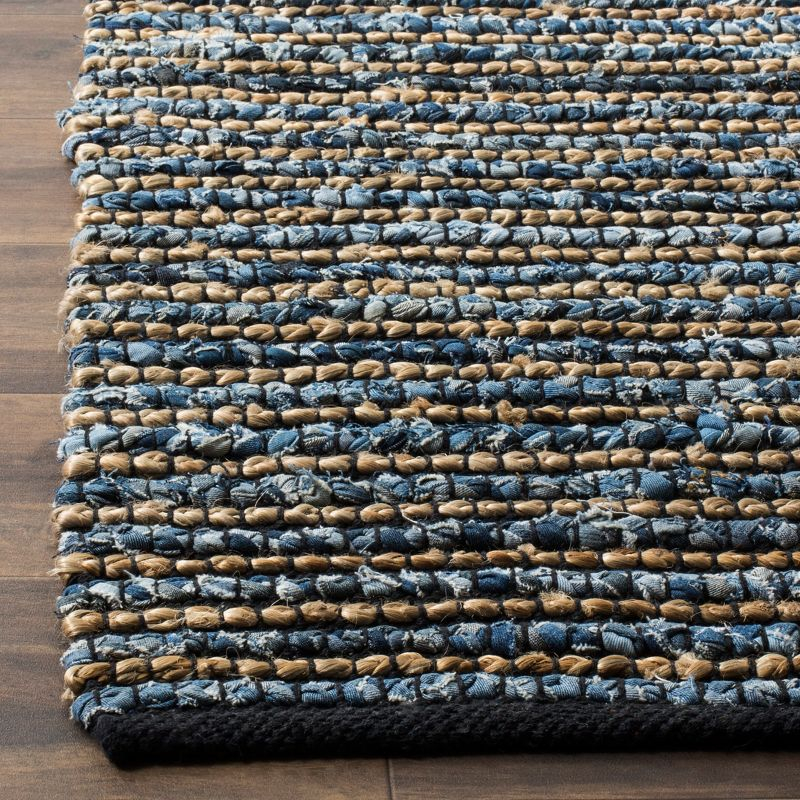 Cape Cod CAP365 Hand Woven Runner Rug - Blue - 2'3"x14' - Safavieh.