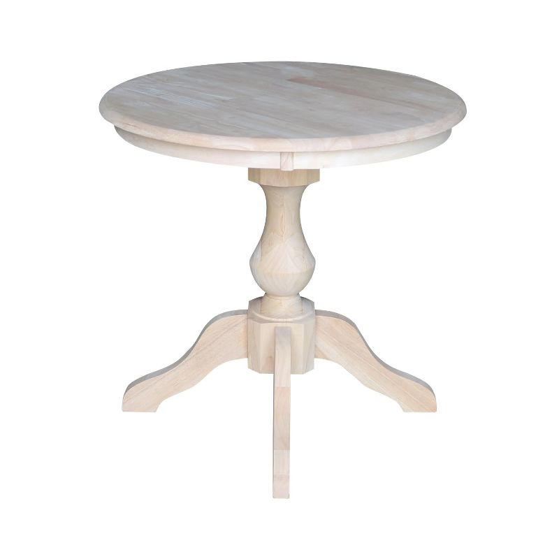 International Concepts 30" Round Top Pedestal Table - 28.9"H