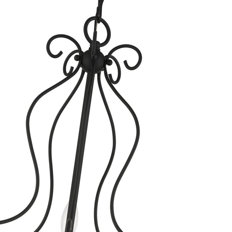 Livex Lighting Katarina 5 - Light Chandelier in  Black/Antique Brass