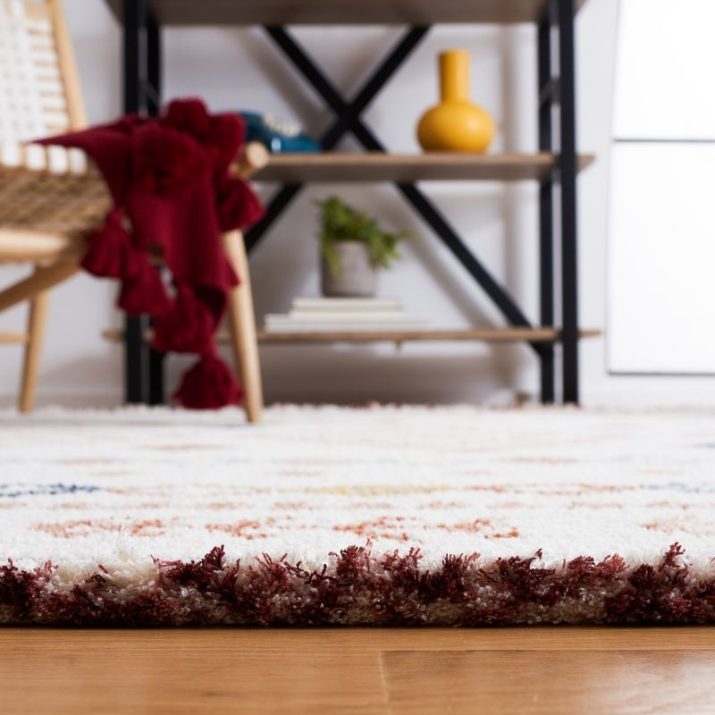 Marrakesh MRK606 Power Loomed Area Rug - Ivory/Multi - 5'3"x7'6" - Safavieh.