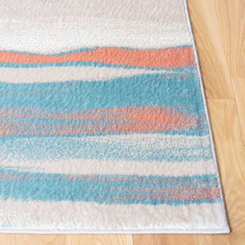 Skyler SKY542 Power Loomed Indoor Area Rug - Beige/Terracotta - 8'x10' - Safavieh