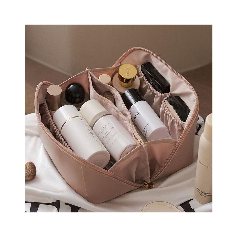 Multitasky - Deluxe Travel Cosmetics Organizer Bag Blush Pink