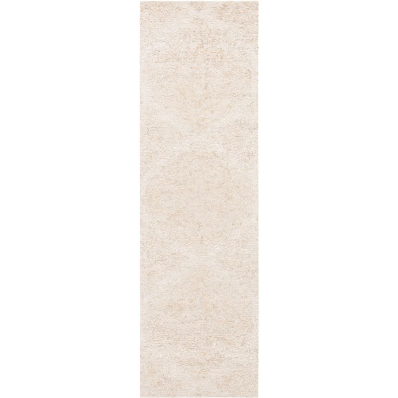 Abstract ABT346 Hand Tufted Runner Rug - Ivory/Beige - 2'3"x6' - Safavieh.