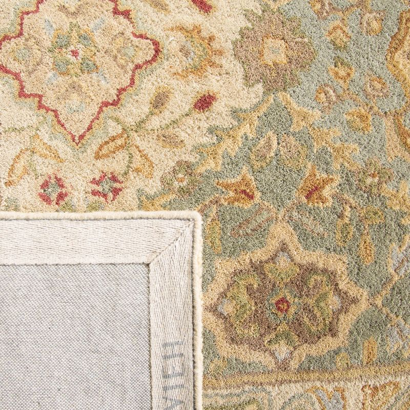 Heritage HG512 Handmade Area Rug - 6'x6' - Multi/Ivory - Safavieh