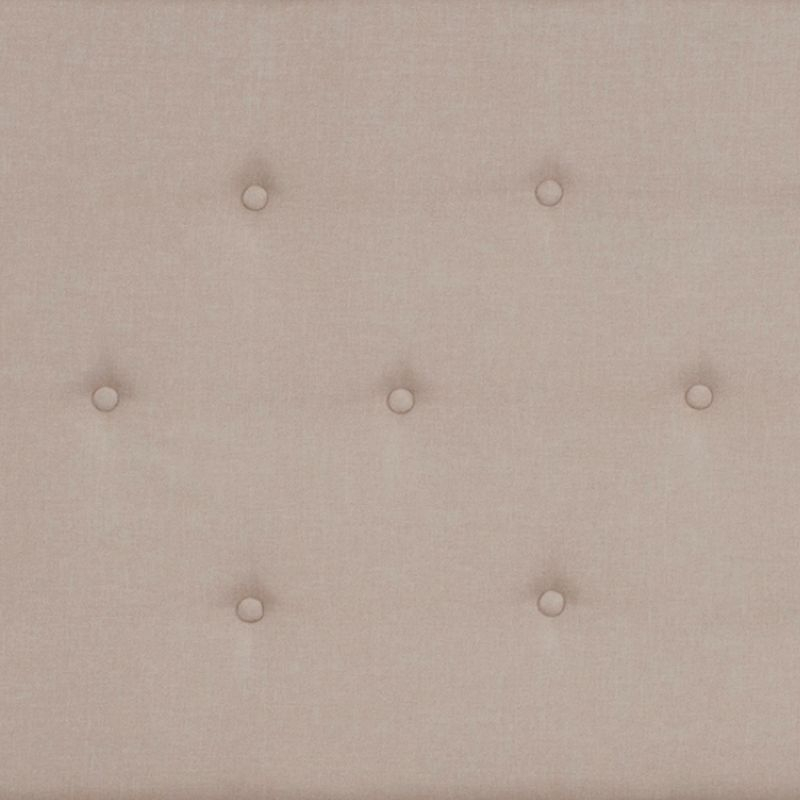 Flash Furniture Roxbury Full Size Tufted Upholstered Platform Bed in Beige Fabric with 10 Inch CertiPUR-US Certified Pocket Spring Mattress