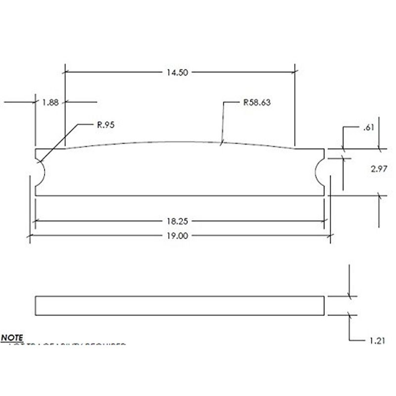 S.R.Smith LTDF-101 Econoline Swimming Pool Ladder Tread Replacement White Color